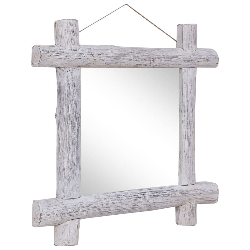 Load image into Gallery viewer, Vidaxl spiegel houtblokken 70x70 cm massief gerecycled hout
