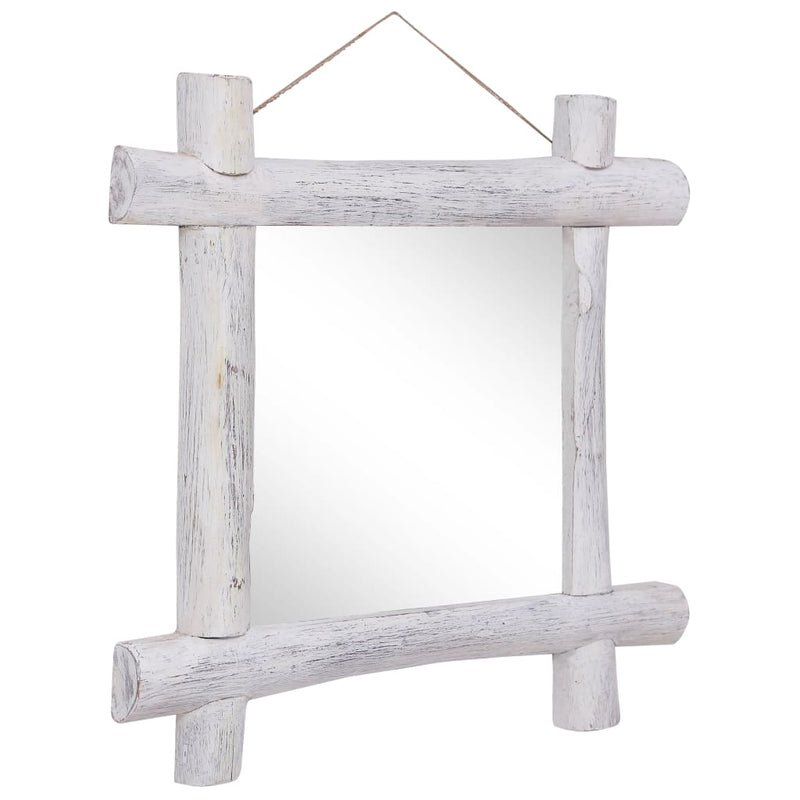 Load image into Gallery viewer, Vidaxl spiegel houtblokken 70x70 cm massief gerecycled hout
