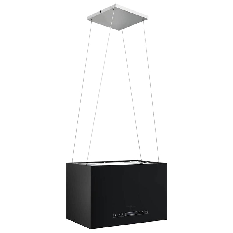 Load image into Gallery viewer, Vidaxl afzuigkap hangend met aanraaksensor lcd 55 cm staal
