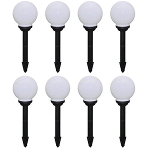 VidaXL Tuinpadlampen 8 st met grondpin LED 15 cm