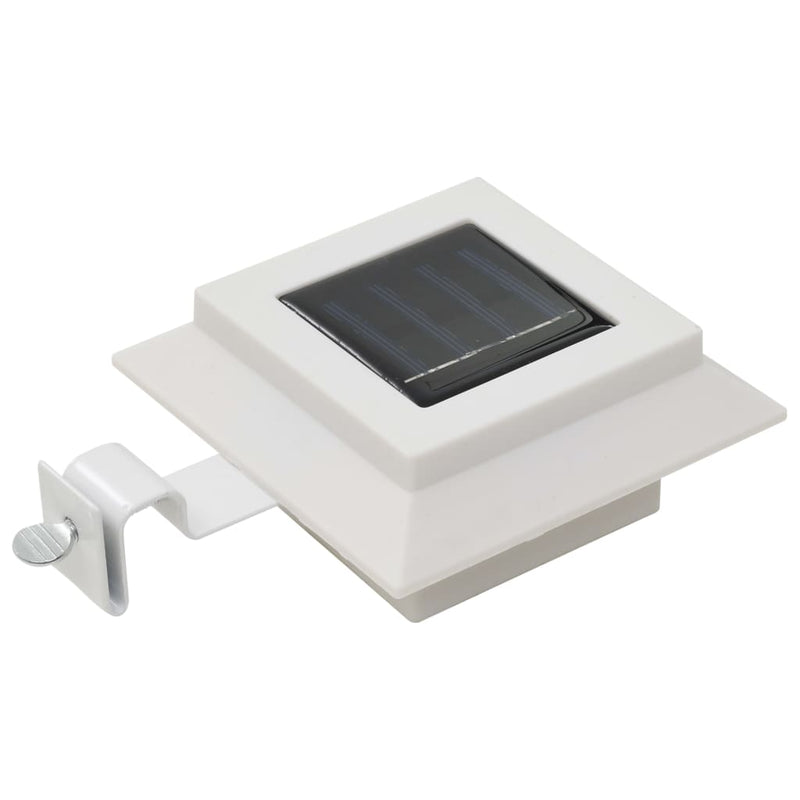 Load image into Gallery viewer, Vidaxl solarlampen 12 st led vierkant 12 cm wit
