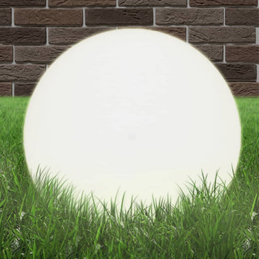 Vidaxl led-bollampen 2 st rond 50 cm pmma