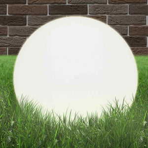 Vidaxl led-bollampen 2 st rond 50 cm pmma