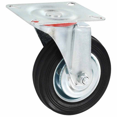 Vidaxl 16 st zwenkwielen 100 mm