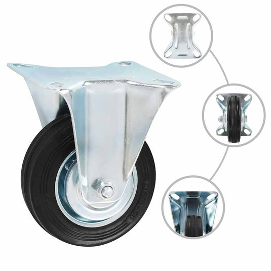 Vidaxl 16 st wielen 100 mm