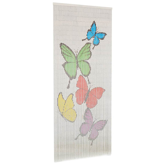 Vidaxl vliegengordijn 90x200 cm bamboe