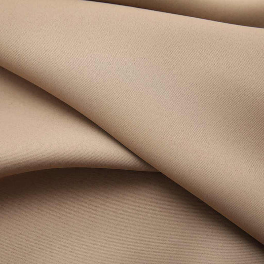 Vidaxl gordijnen verduisterend met haken 2 st 140x175 cm taupe