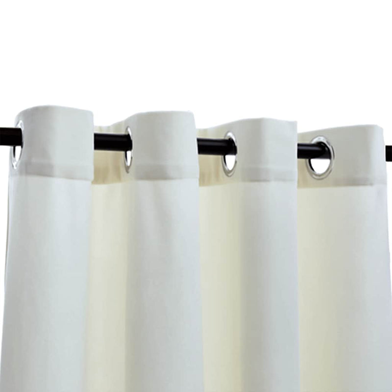 Load image into Gallery viewer, Vidaxl gordijn verduisterend met ringen 2 st 140x225 cm fluweel crème
