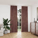 Vidaxl gordijnen verduisterend 2 st met haken 140x245 cm fluweel roze