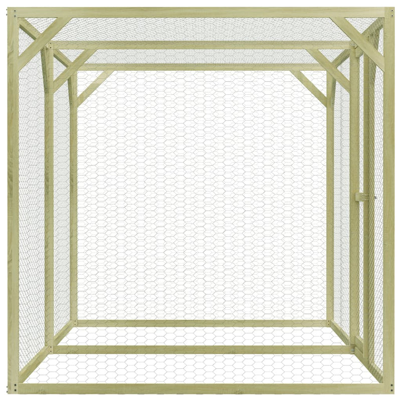 Load image into Gallery viewer, VidaXL Kippenhok 1,5x3x1,5 m geïmpregneerd grenenhout
