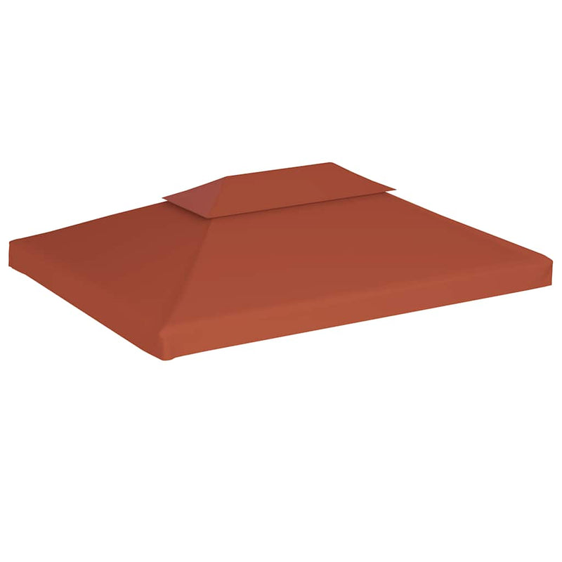 Load image into Gallery viewer, Vidaxl prieeldak 2-laags 310 g m² 4x3 m terracottakleurig
