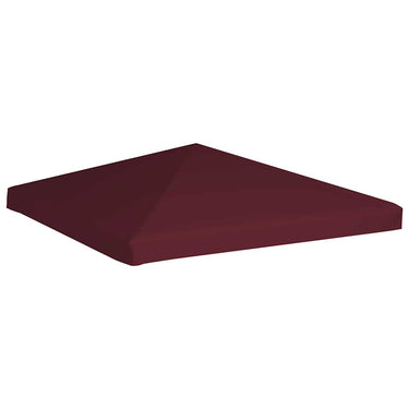 Vidaxl prieeldak 310 g m² 3x3 m bordeaux