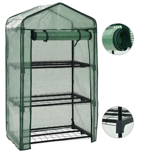Vidaxl minikas 3-laags 69x49x125 cm
