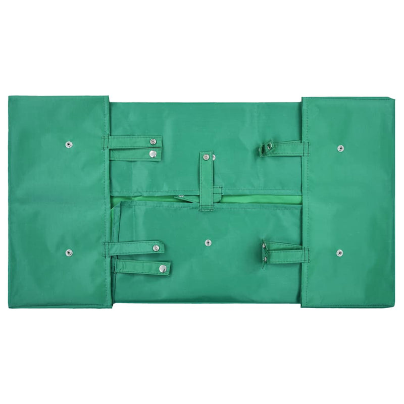 Load image into Gallery viewer, Vidaxl tuinwagenvoering stof groen
