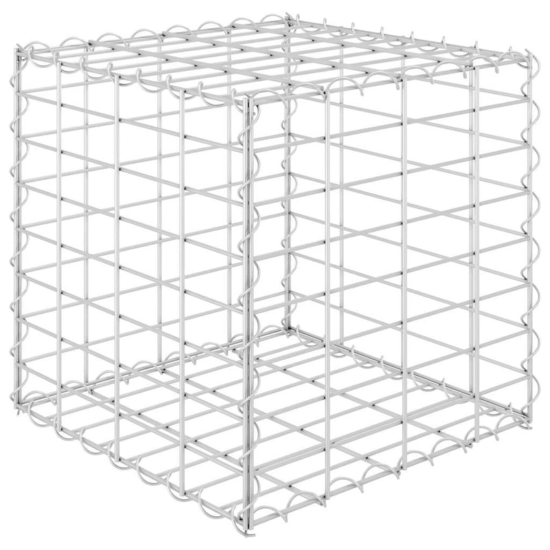 Load image into Gallery viewer, Vidaxl gabion plantenbak verhoogd kubus 40x40x40 cm staaldraad
