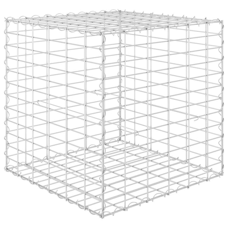 Load image into Gallery viewer, Vidaxl gabion plantenbak verhoogd kubus 60x60x60 cm staaldraad
