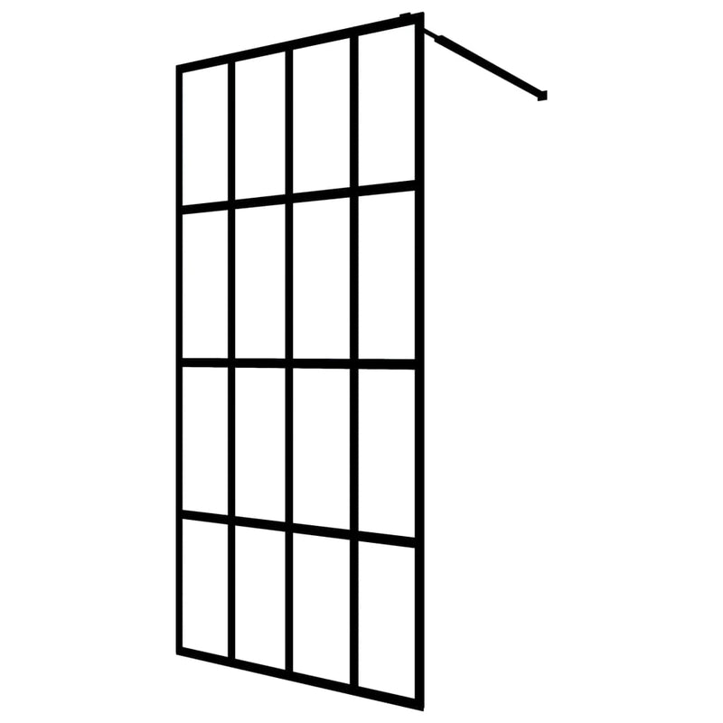 Load image into Gallery viewer, VidaXL Inloopdouchewand 118x190 cm transparant gehard glas
