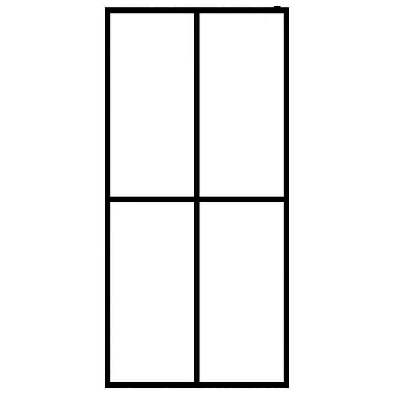 Load image into Gallery viewer, Vidaxl inloopdouchewand 80x195 cm mat gehard glas
