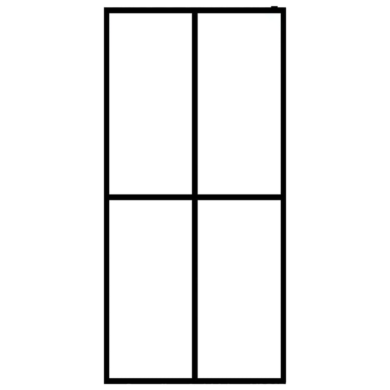 Load image into Gallery viewer, Vidaxl inloopdouchewand 100x195 cm mat gehard glas

