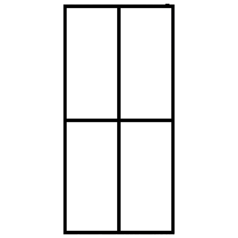 Load image into Gallery viewer, Vidaxl inloopdouchewand 118x190 cm mat gehard glas
