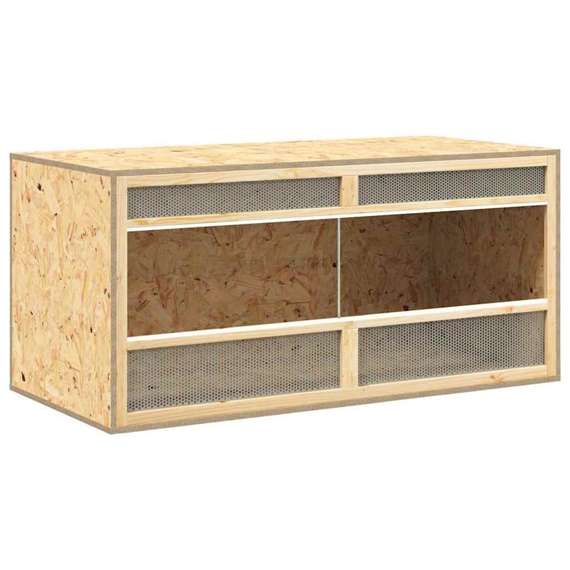 Afbeelding laden in galerijviewer, Vidaxl terrarium 100x47x47 cm bewerkt hout
