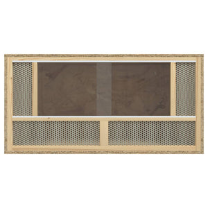 Vidaxl terrarium 80x40x40 cm bewerkt hout