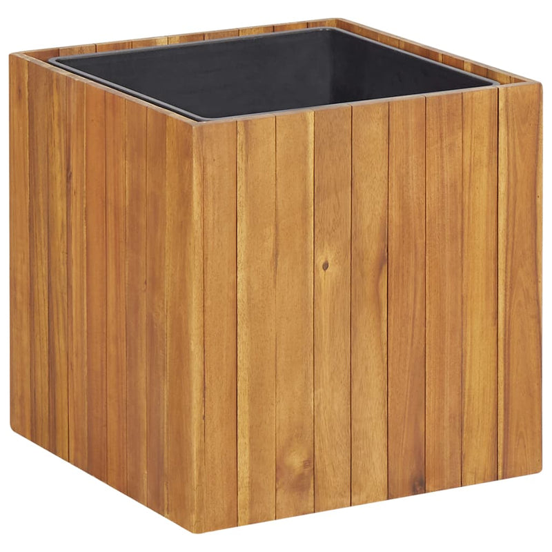 Load image into Gallery viewer, VidaXL Plantenbak verhoogd 43,5x43,5x44 cm massief acaciahout
