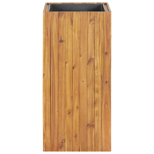 VidaXL Plantenbak verhoogd 43,5x43,5x90 cm massief acaciahout