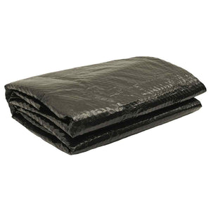 Vidaxl zwembadhoes 250 cm pe zwart