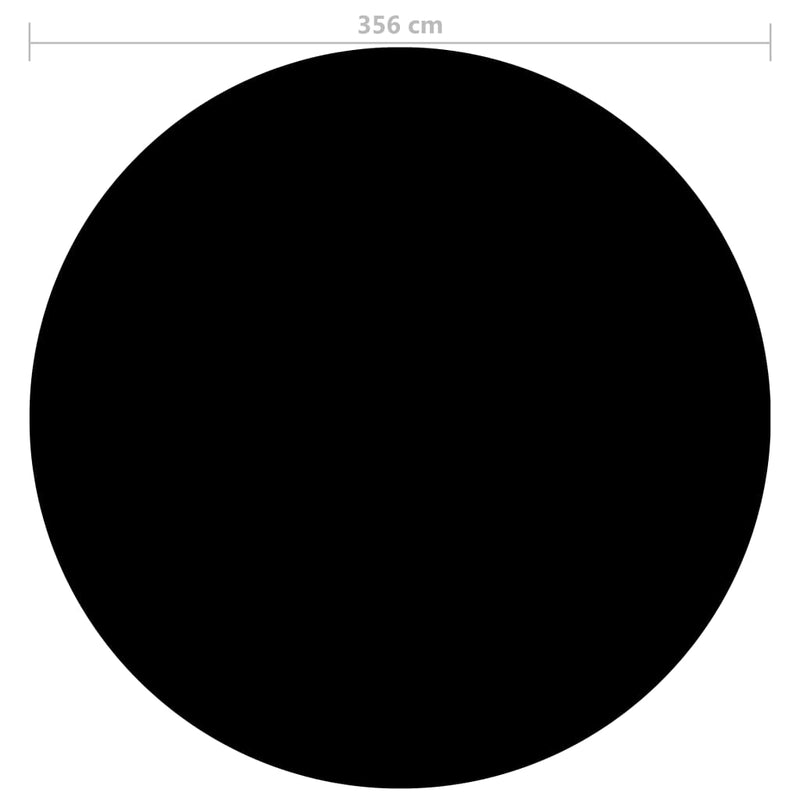 Load image into Gallery viewer, VidaXL Zwembadhoes 356 cm PE zwart
