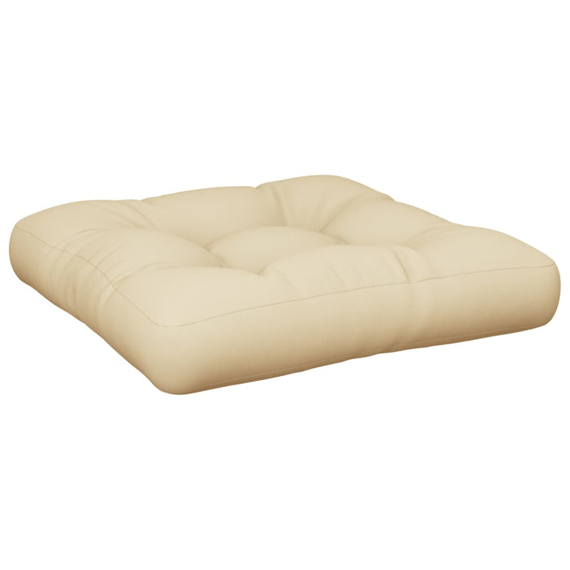 Load image into Gallery viewer, Vidaxl palletkussen 60x61,5x10 cm stof beige
