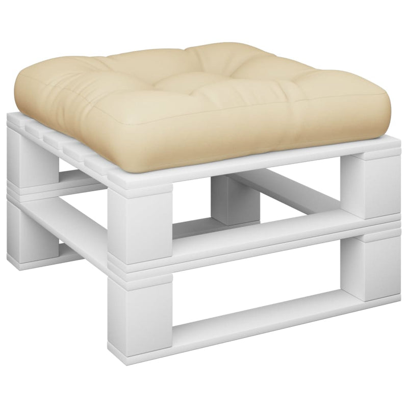 Load image into Gallery viewer, Vidaxl palletkussen 60x61,5x10 cm stof beige
