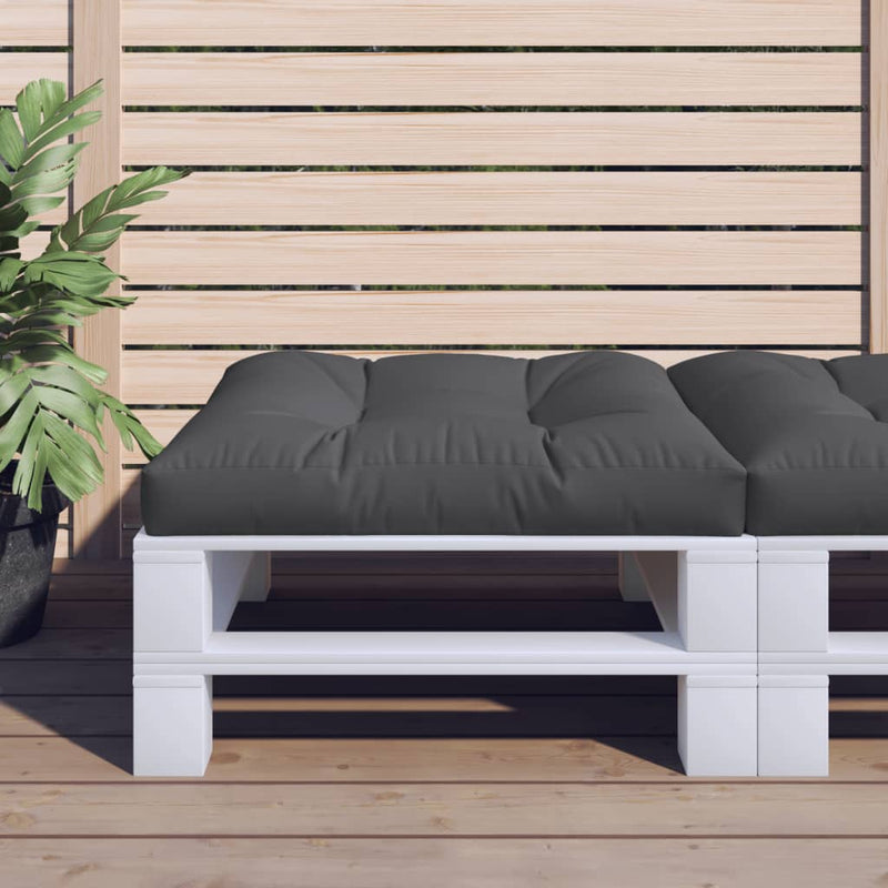 Load image into Gallery viewer, VidaXL Palletkussen 80x80x12 cm stof zwart
