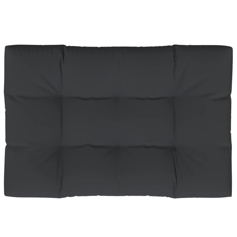 Load image into Gallery viewer, Vidaxl palletkussen 120x80x12 cm stof zwart
