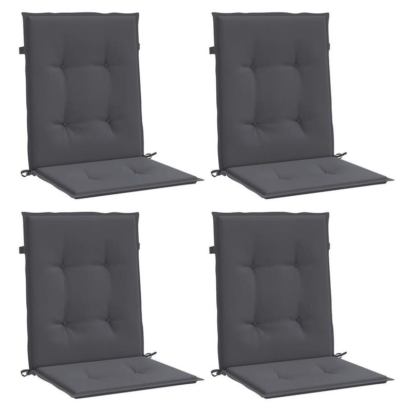 Load image into Gallery viewer, Vidaxl tuinstoelkussen lage rug oxford stof antracietkleur
