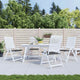 Vidaxl tuinstoelkussens 4 st 40x40x4 cm oxford stof antracietkleurig