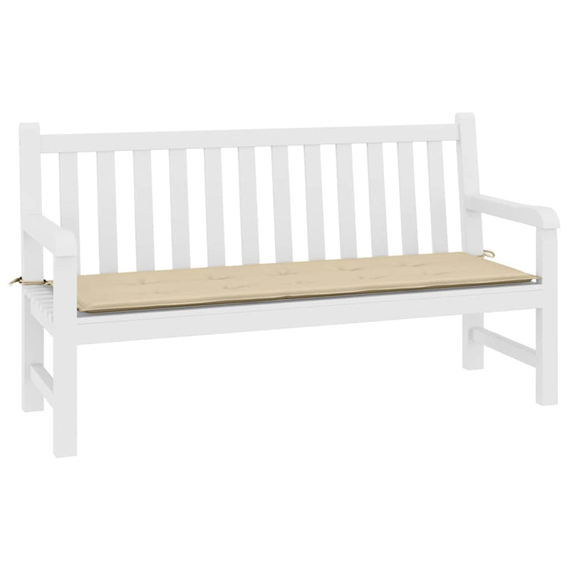 Chargez l'image dans la visionneuse de la galerie, Vidaxl tuinbankkussen 200x50x4 cm oxford stof beige
