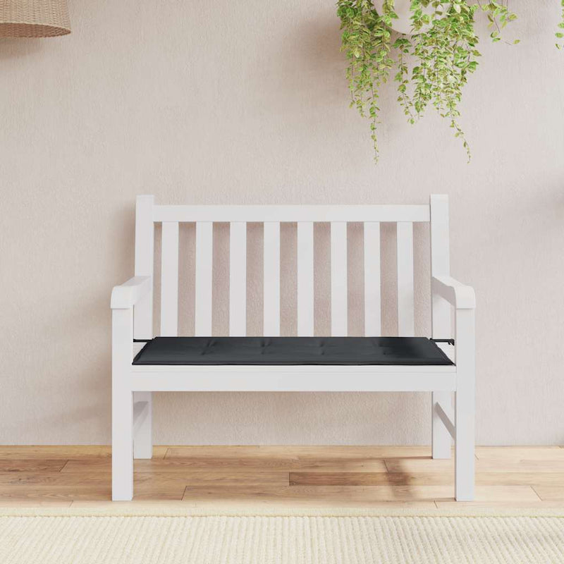Load image into Gallery viewer, Vidaxl tuinbankkussen 100x50x4 cm oxford stof zwart
