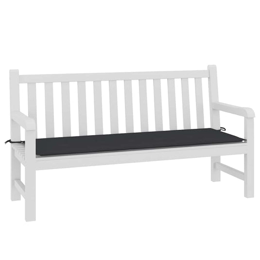 Vidaxl tuinbankkussen 150x50x4 cm oxford stof zwart