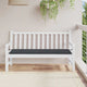 Vidaxl tuinbankkussen 150x50x4 cm oxford stof zwart
