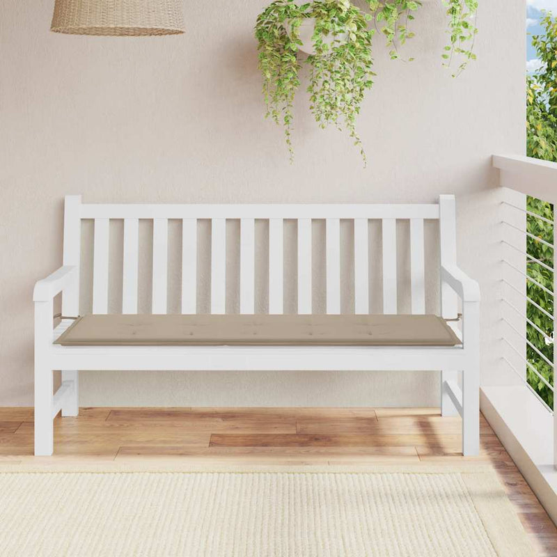 Load image into Gallery viewer, Vidaxl tuinbankkussen 150x50x4 cm oxford stof taupe
