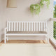 Vidaxl tuinbankkussen 180x50x4 cm oxford stof taupe