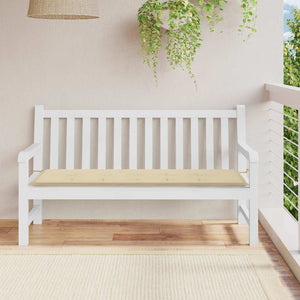 Vidaxl tuinbankkussen 150x50x2 cm oxford stof beige
