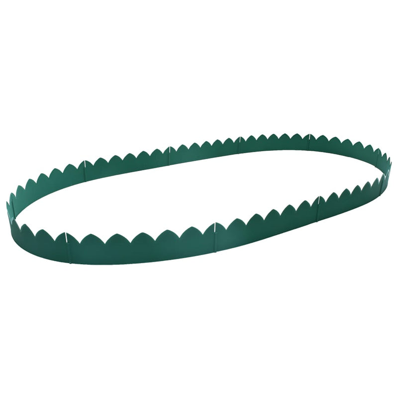 Load image into Gallery viewer, Vidaxl gazonranden 10 st 65x15 cm pp groen

