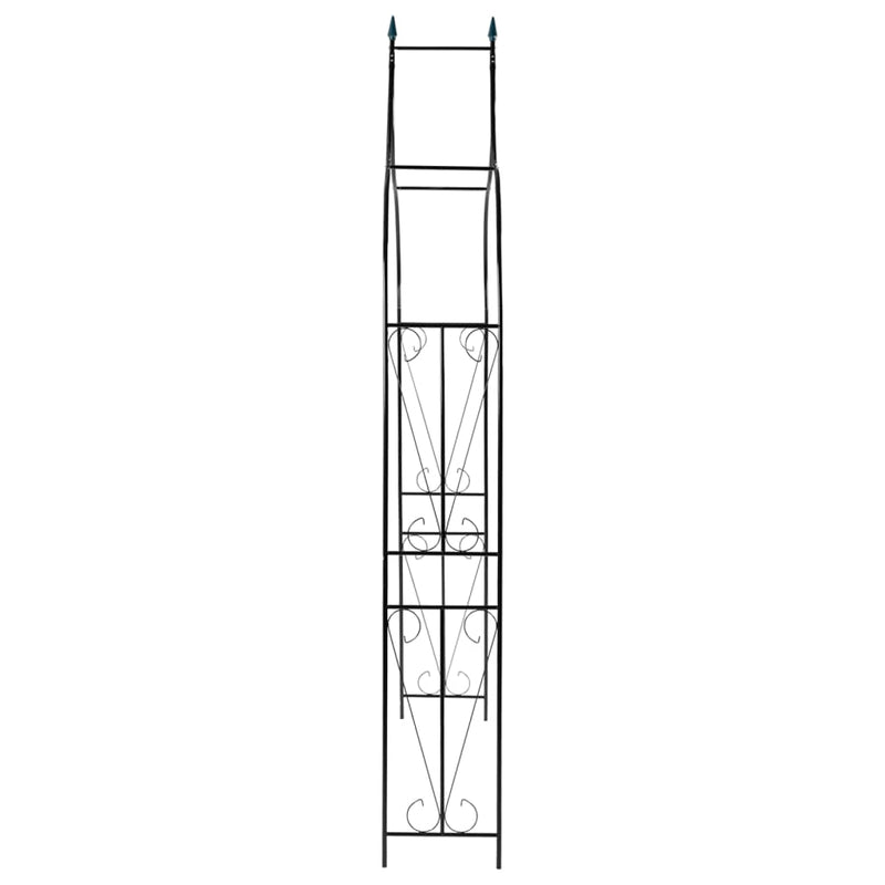 Load image into Gallery viewer, Vidaxl tuinboog 142x37x275 cm ijzer donkergroen
