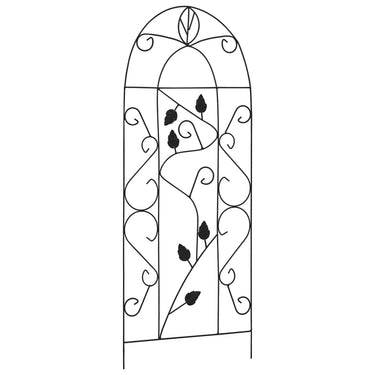 Vidaxl plantenklimrekken 3 st 40x100 cm ijzer zwart
