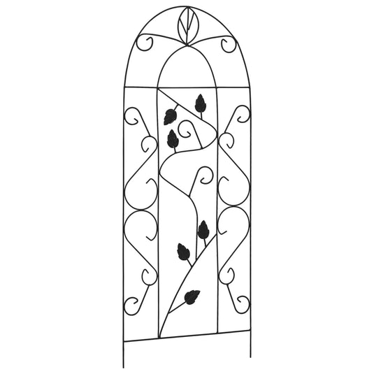 Vidaxl plantenklimrekken 3 st 40x100 cm ijzer zwart