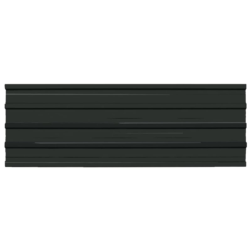 Load image into Gallery viewer, Vidaxl 12 st dakpanelen gegalvaniseerd staal antracietkleurig
