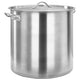 Vidaxl kookpan 71 l 45x45 cm roestvrij staal