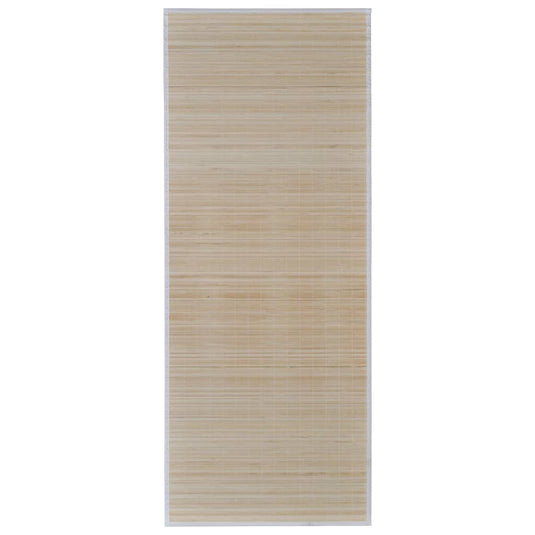 Vidaxl tapijten 2 st rechthoekig 120x180 cm bamboe natuurlijk